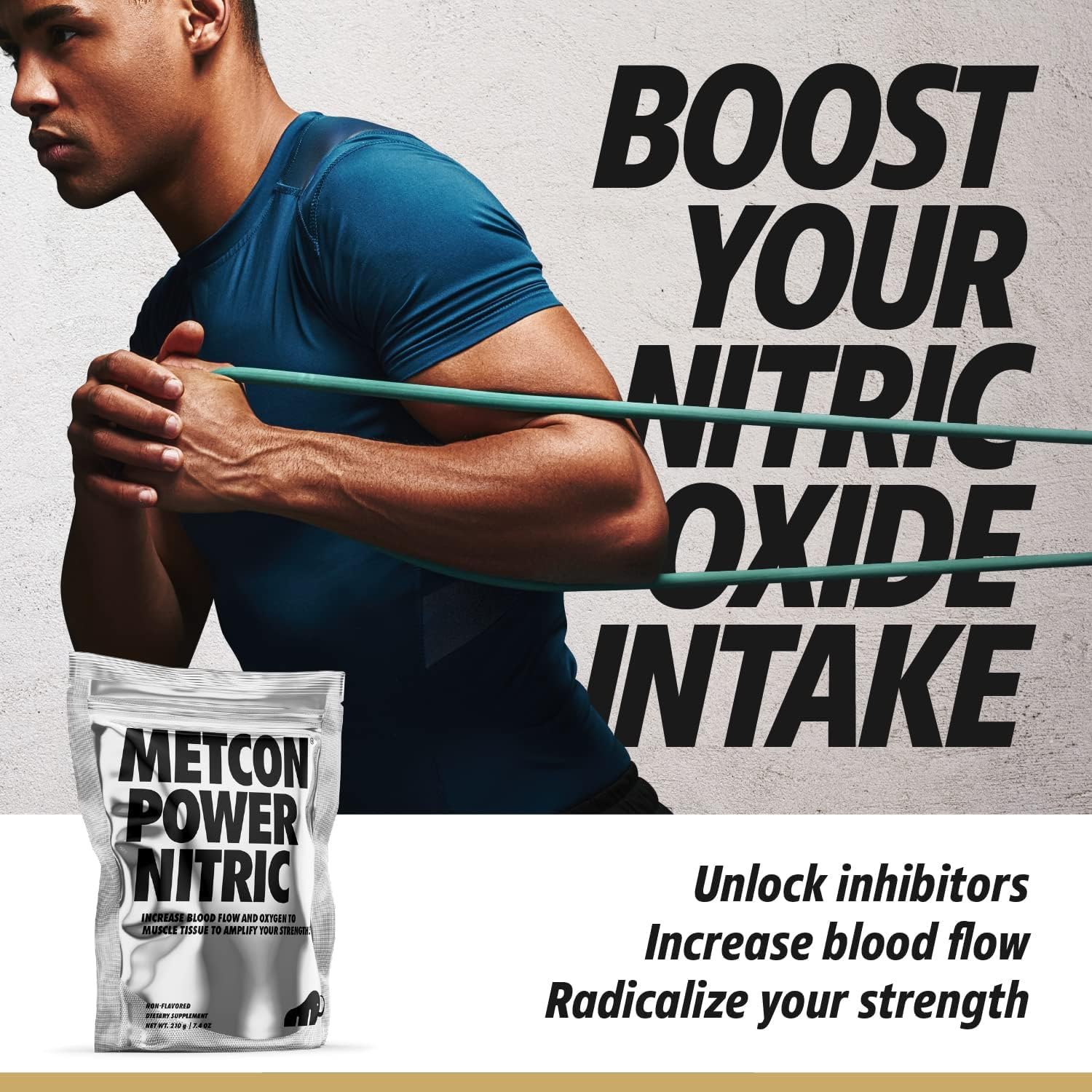 MetCon Power Pre-Pump Nitric Oxide Booster - Pre-Workout Supplement - Increase Blood MetCon buy australia supplements