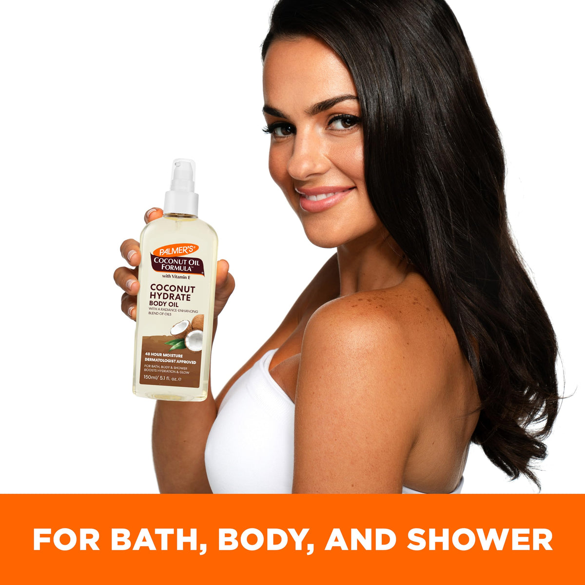 Palmer's Coconut Body Oil Moisturizer Spray for Dry Skin (5.1 Oz) Palmer's