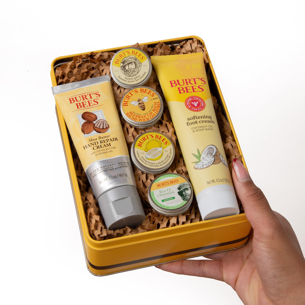 Burt's Bees Classics Gift Set, 6 Products in Giftable Tin Burt's Bees