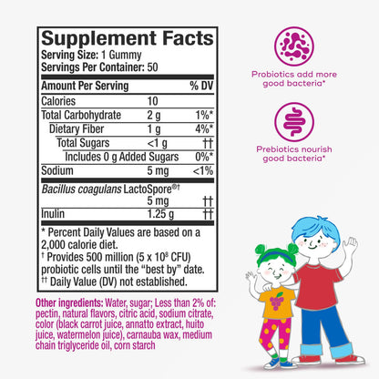 Align Probiotic, Kids Gummies, Prebiotic + Probiotic helps support a healthy digestive system*, #1 Doctor Recommended Probiotic Brand Align