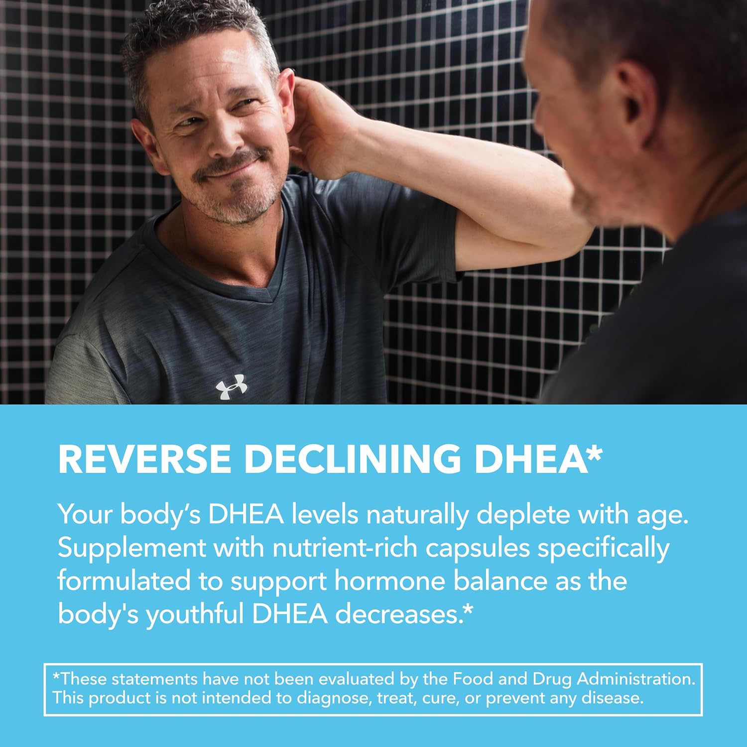DHEA 50mg Per Serving, Vegan, Non-GMO Hormone Balance Supplement, 60ct | DHEA Supplement for Men and Women, Supports Energy, Healthy Aging, Hormone Balance, Mood and Vitality, 2-Month Supply Gsupps Australia