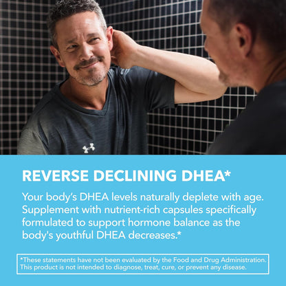 DHEA 50mg Per Serving, Vegan, Non-GMO Hormone Balance Supplement, 60ct | DHEA Supplement for Men and Women, Supports Energy, Healthy Aging, Hormone Balance, Mood and Vitality, 2-Month Supply Gsupps Australia