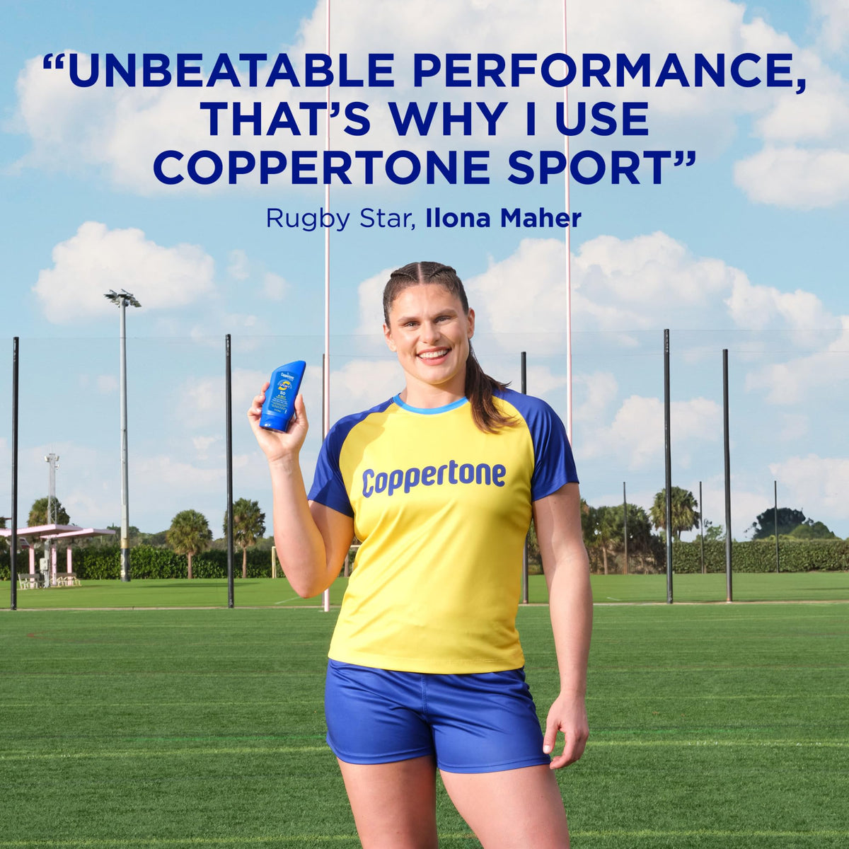 Coppertone SPORT Sunscreen Lotion Broad Spectrum SPF 50 (3 Fluid Ounce) (Packaging may vary) Coppertone