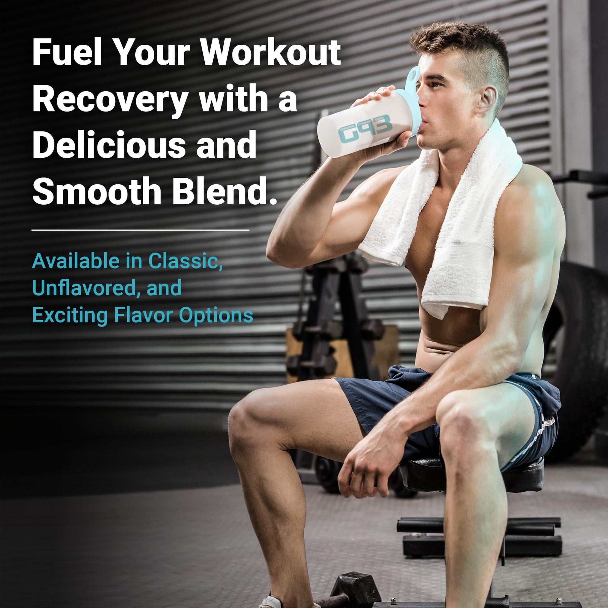 Genepro Unflavored Protein Powder - New Formula - Lactose-Free, Gluten-Free, & Non Genepro Gen. 3 The Protein Solution buy australia supplements