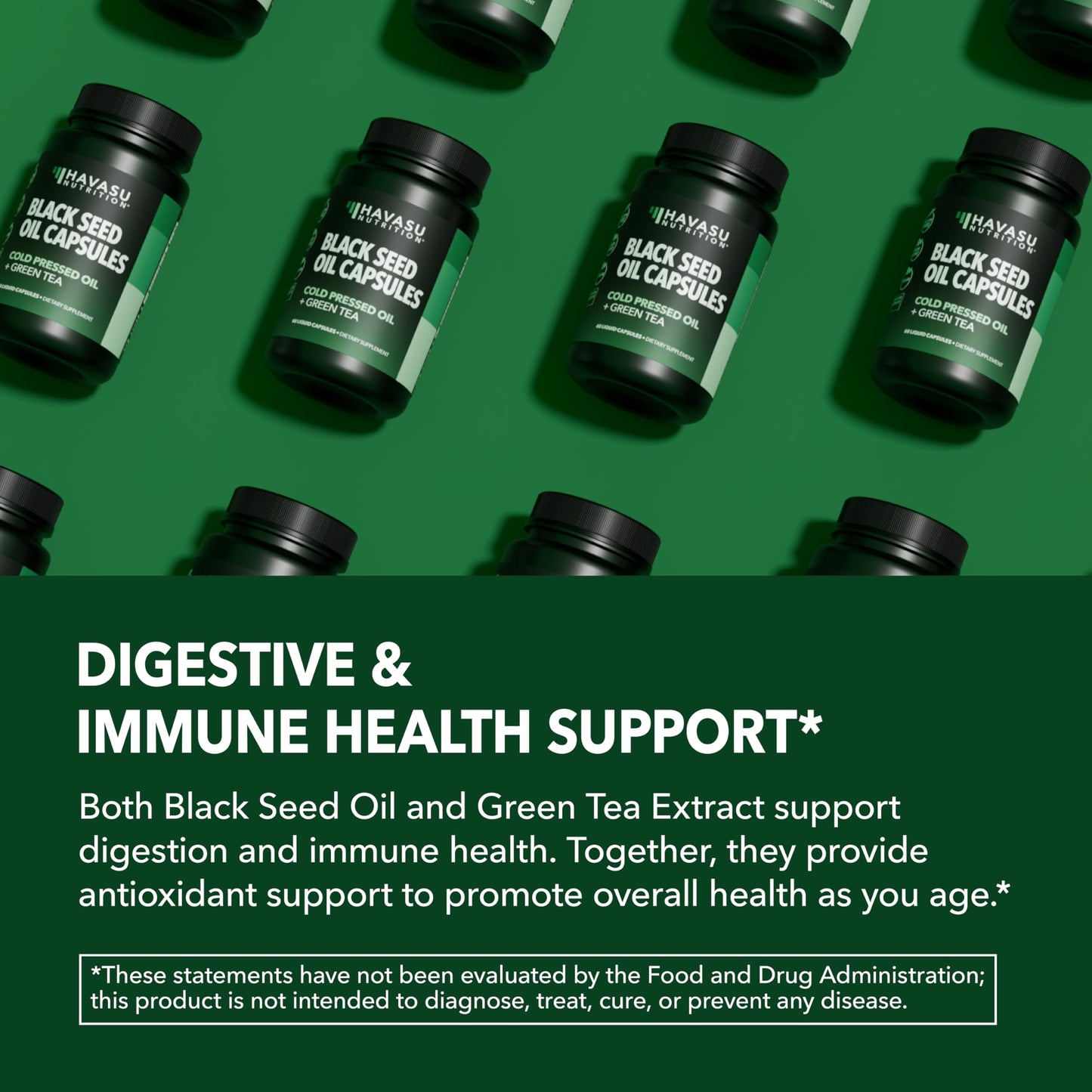 Black Seed Oil Capsules, Vegan, Non-GMO, Cold-Pressed Nigella Sativa, 90ct | 1500mg Per Serving Black Cumin Supplement for Skin Health, Immune Function, and Digestive Health, Unflavored, 30 Servings Gsupps Australia