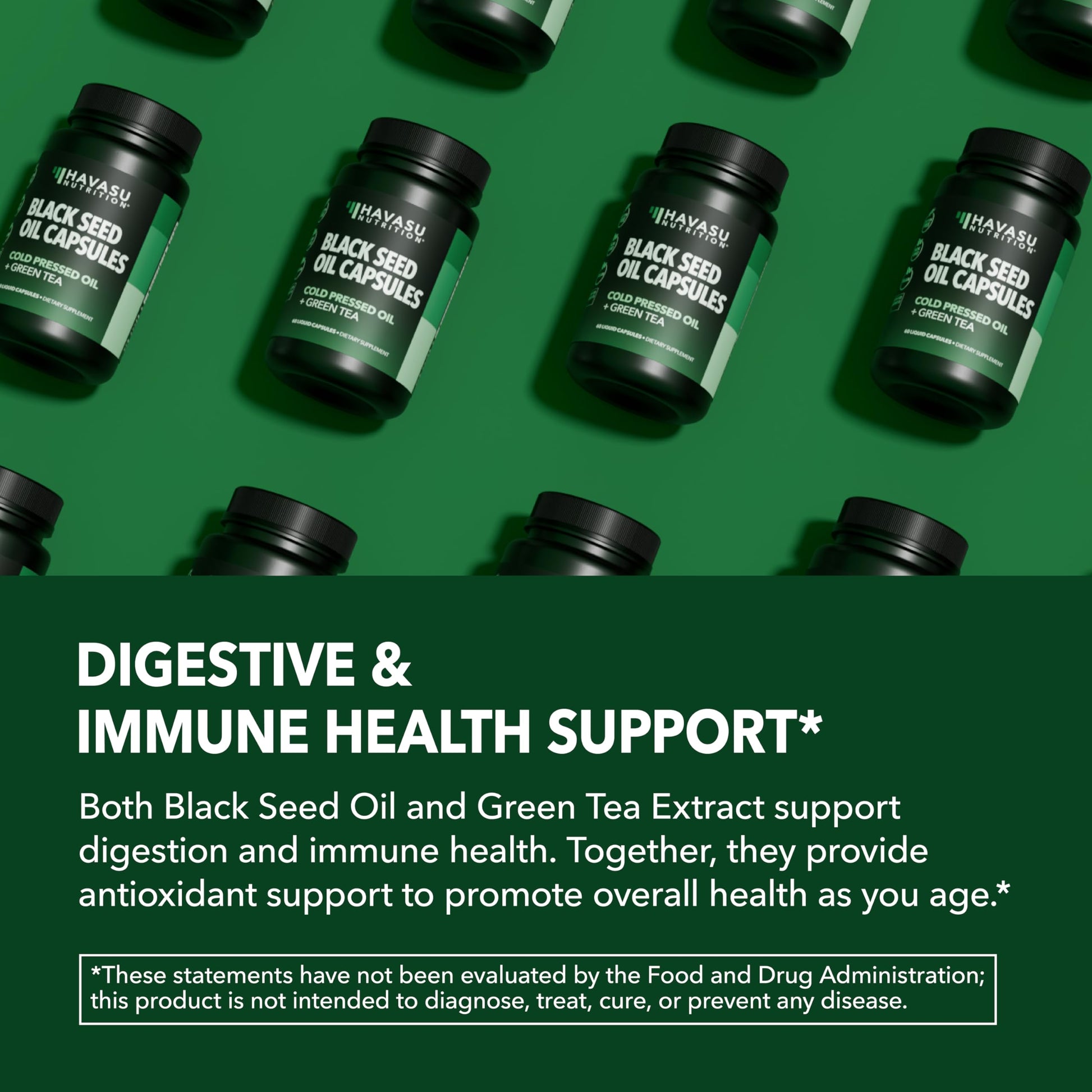 Black Seed Oil Capsules, Vegan, Non-GMO, Cold-Pressed Nigella Sativa, 90ct | 1500mg Per Serving Black Cumin Supplement for Skin Health, Immune Function, and Digestive Health, Unflavored, 30 Servings Gsupps Australia
