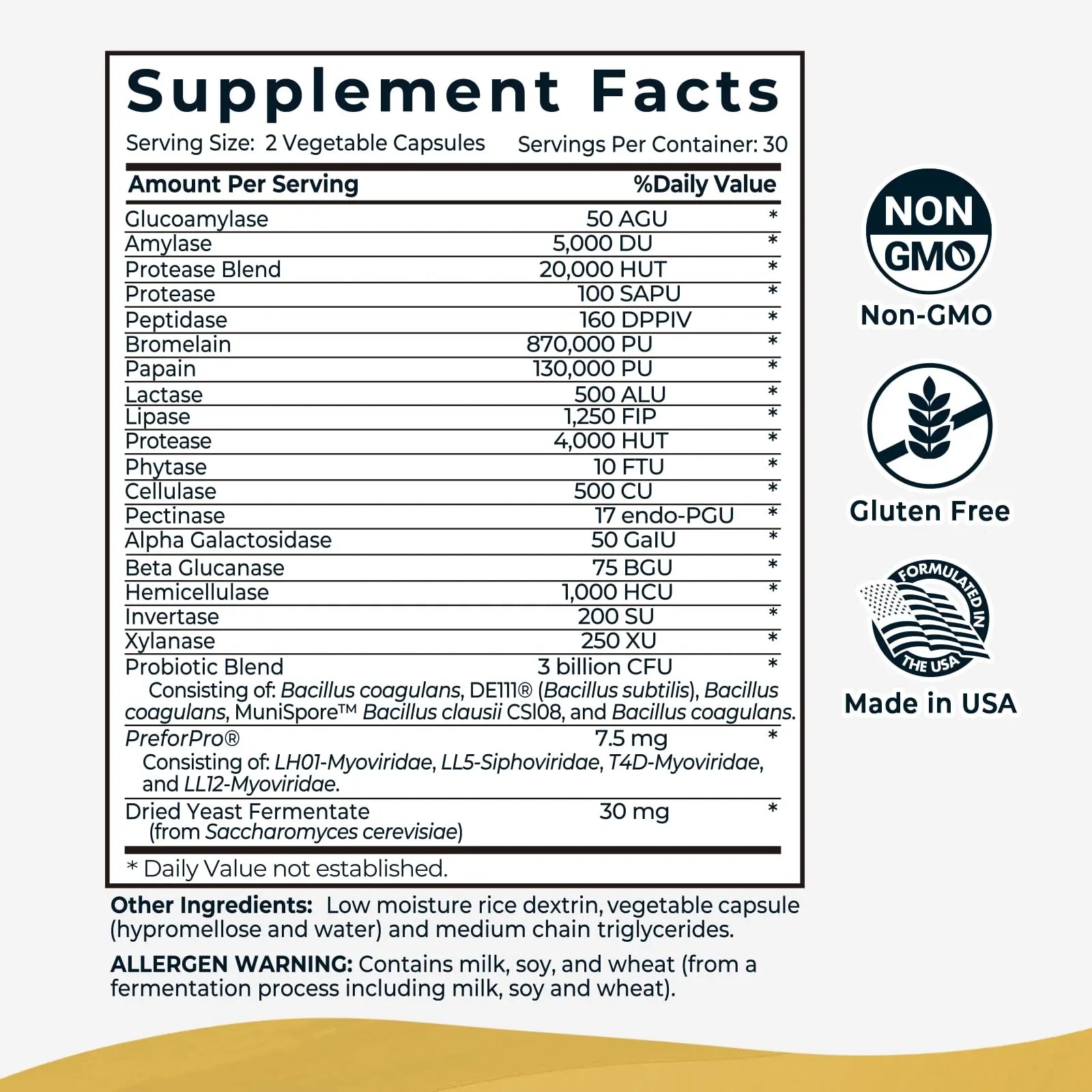 4-in-1 Prebiotic Probiotic & Postbiotic for Women & Men, Complete Gut & Digestive Support Supplement, Pre Post Probiotics & Digestive Enzymes 60 Capsules,Made in USA Divinity Nutra buy australia supplements