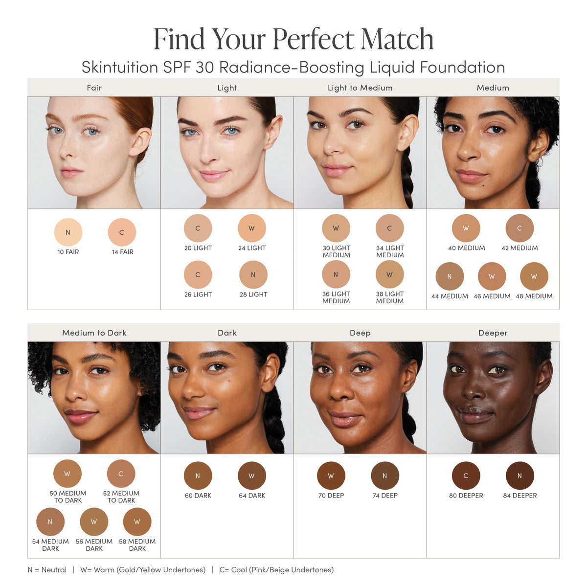 jane iredale Skintuition SPF 30 Radiance-Boosting Liquid Foundation 70 Deep jane iredale