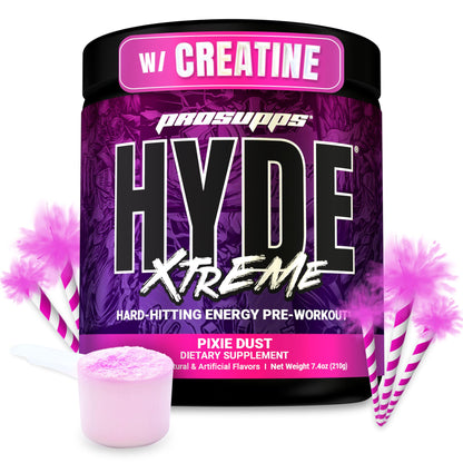 ProSupps Mr. Hyde Xtreme Pre Workout Powder with Creatine, Beta Alanine & Caffeine – Extreme Energy, Pumps, Focus & Performance - Fitness & Gym Supplements for Men & Women (Watermelon, 30 Servings)