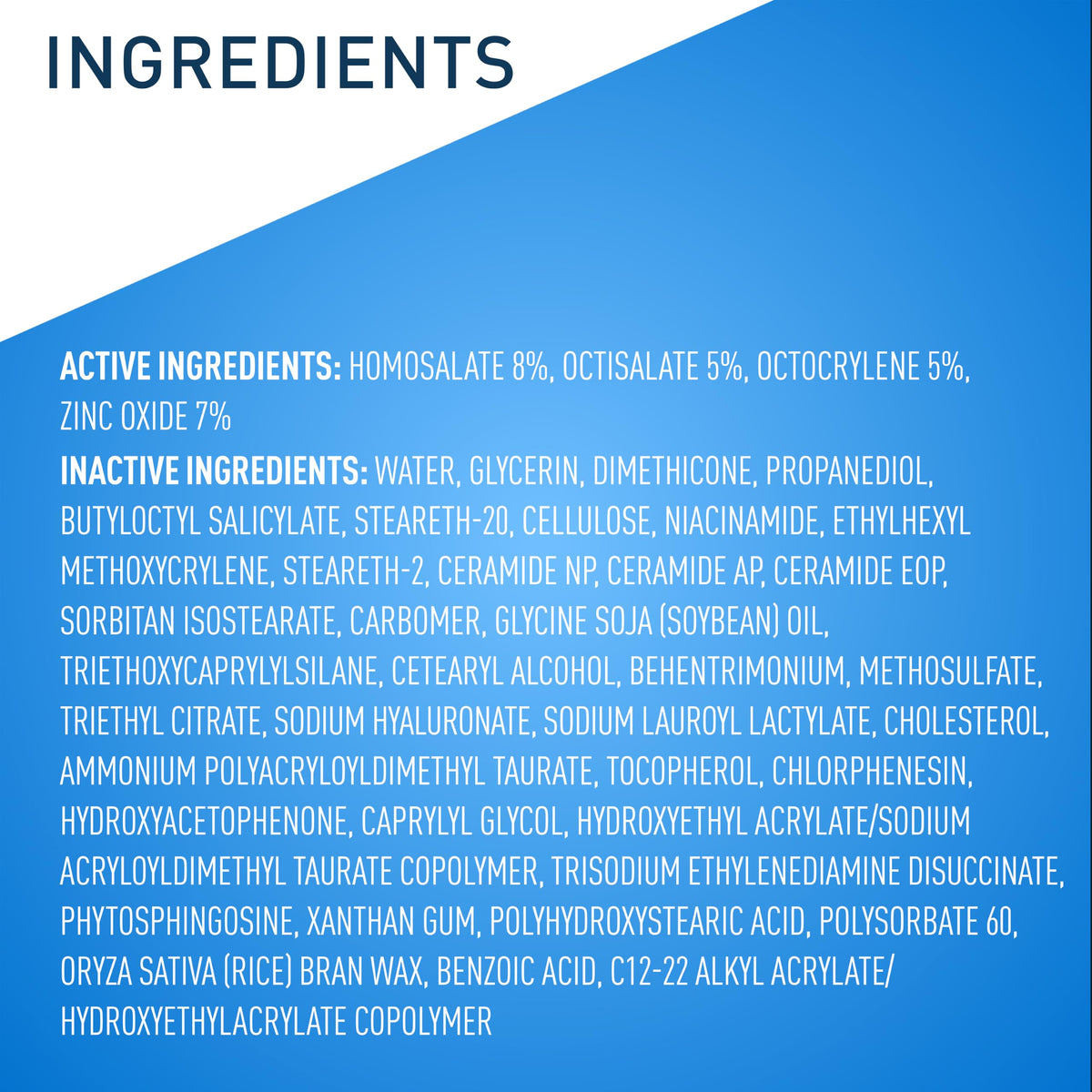 CeraVe AM Facial Moisturizing Lotion SPF 50, Face Moisturizer with SPF, 3oz CeraVe