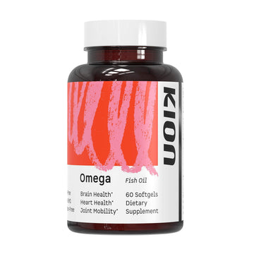 Kion Omega - Omega 3 Fatty Acid Supplements - DHA Supplements - Mini Fish Oil Softgels - Omega 3 DHA EPA Fish Oil Pills - Fish Oil 1,000 mg - 30 Servings Kion buy australia supplements