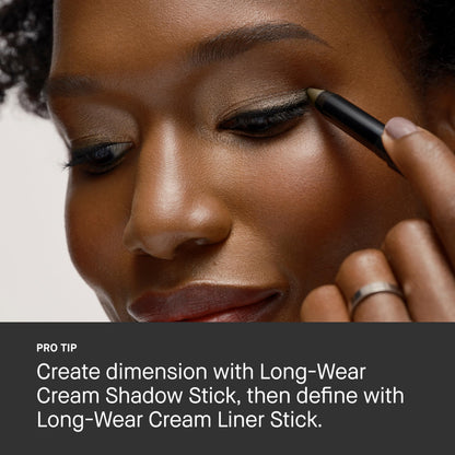 Bobbi Brown Long-Wear Cream Liner Stick | 24-Hour Waterproof, Smudge-Proof Eyeliner with Fine Tip and Built-In Sharpener | Creamy Matte Finish for Smokey Eye Makeup, 0.03 Ounce, Rich Chocolate Bobbi Brown