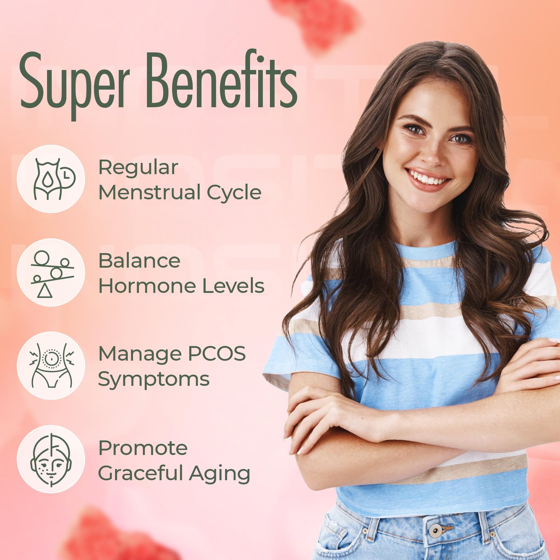 OMNICOAST GOODS, OCG Myo-Inositol & D-Chiro Inositol Gummies with Ashwagandha | PCOS Support | Ovulation & Mood Support, 40:1 Ratio Inositol for Hormone Balance, Sugar-Free, Non-GMO (60 Gummies) OMNICOAST GOODS, OCG buy australia supplements