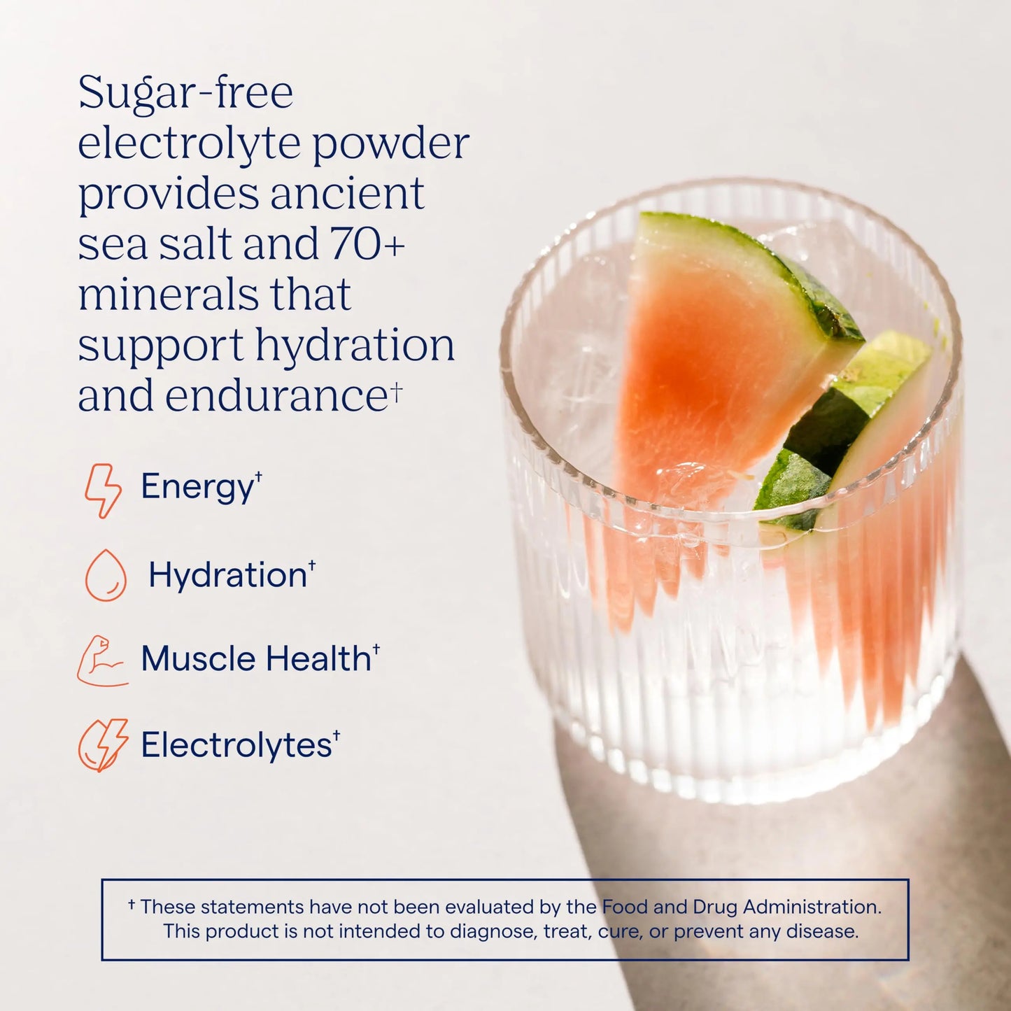 Trace Minerals ZeroLyte Salty Watermelon Flavor - Sugar Free Electrolyte Drink Mix - Supports Hydration, Energy, Stamina - Ancient Sea Salt, Trace Minerals