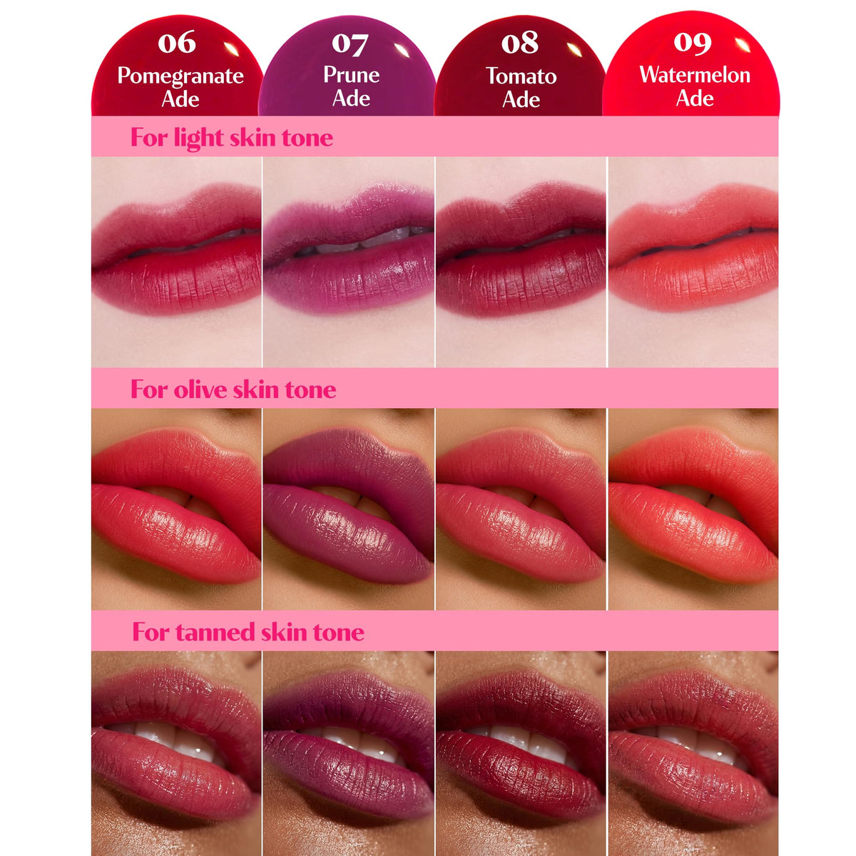 ETUDE Dear Darling Water Tint Lip and Cheek Stain, Cherry Ade, 9g ETUDE