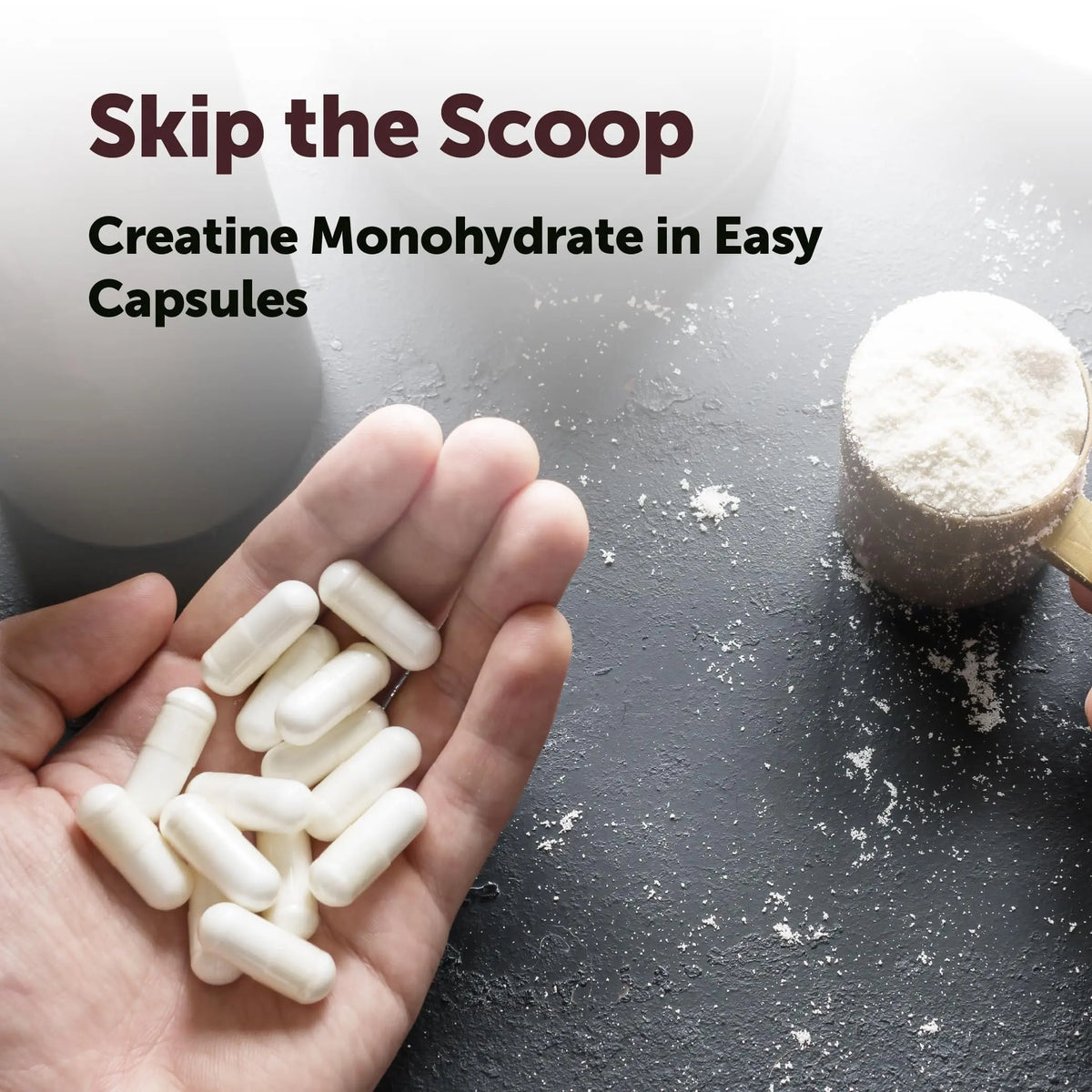 Creatine Monohydrate 5,000mg, 500 Capsules | Pure Creatine Pills – Micronized + Unflavored Powder Source, Easy Absorption | Keto, Non-GMO Micro Ingredients