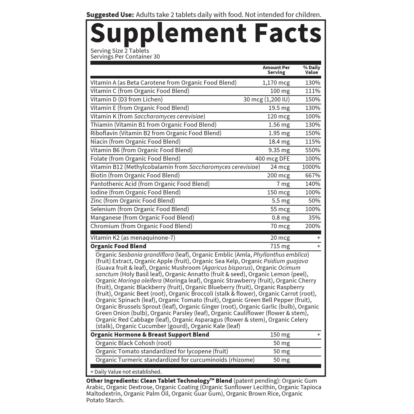 Garden Of Life, Organic Women's 40 Plus Multivitamin, 120 Count Gsupps Australia