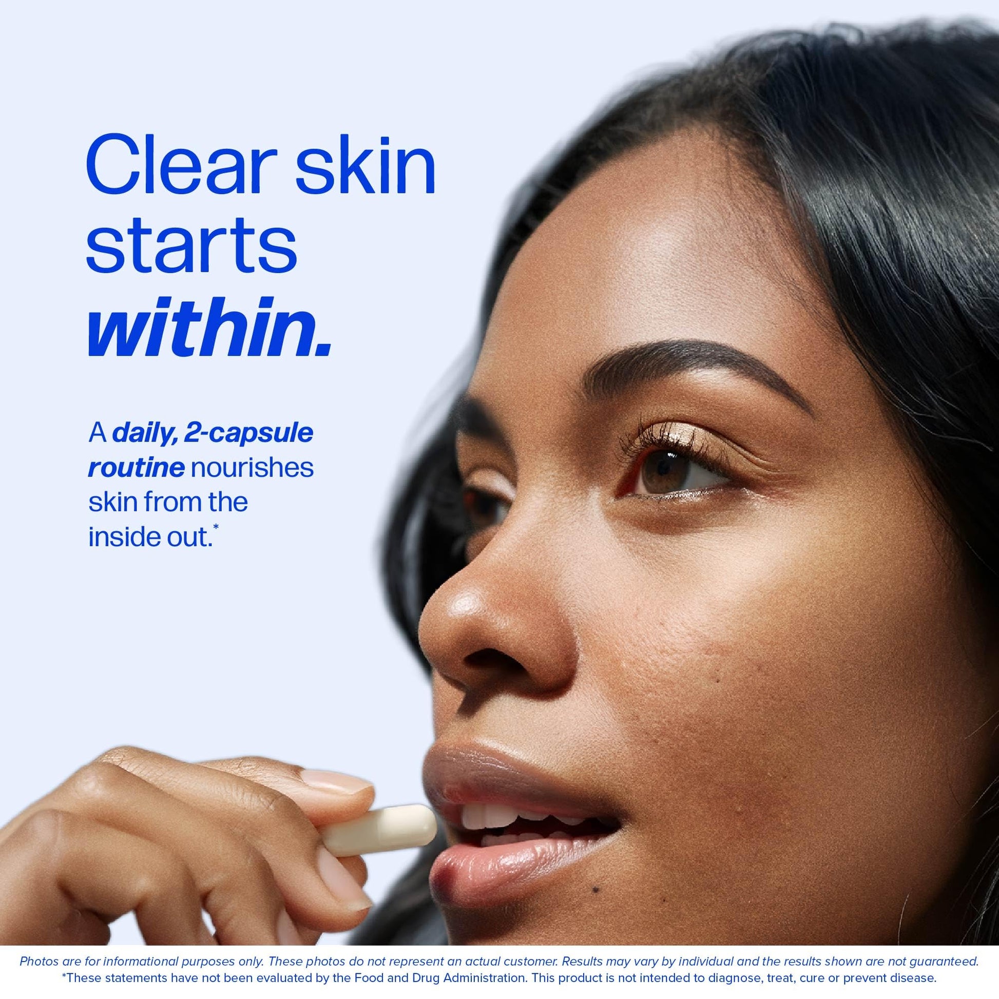 Clear Skin Supplement with Zinc, DIM & Probiotics | 3-in-1 Balance, Glow & Health Skin Support | Triple Action Hyaluronic Acid, Niaciminide & Vitamins for Hormone, Complexion & Gut Support | 60 Ct SMNutrition buy australia supplements