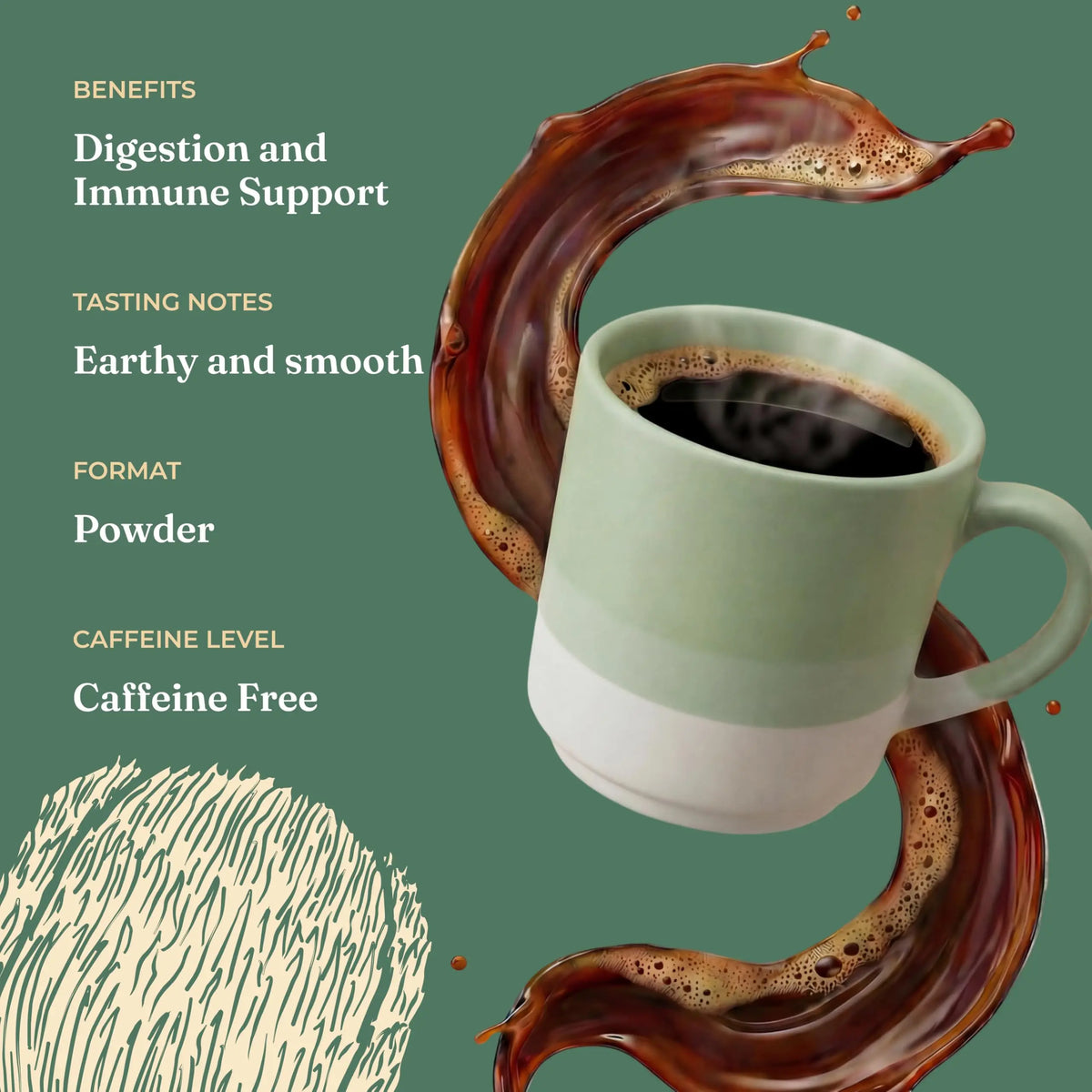 Four Sigmatic Gut Health Mushroom Blend | Organic Mushroom Powder Complex with Turkey Tail, Lion’s Mane, Cordyceps, Chaga, Probiotics and More Four Sigmatic