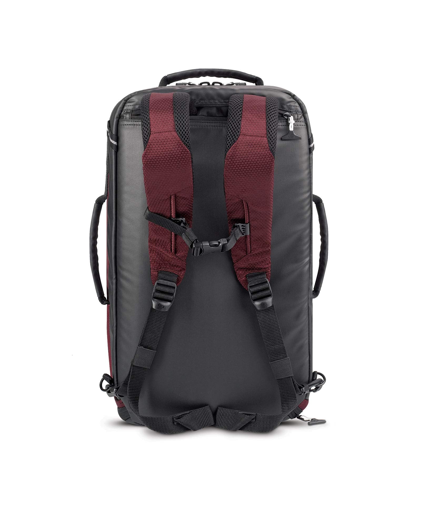 Solo New York Travel Backpack Duffel - Convertible Travel Duffle Bag for Men & Women, Carry On Size, Use for Gym, Flights, or Work, Separate Shoe Compartment, Padded Straps - All-Star, Black Gsupps Australia