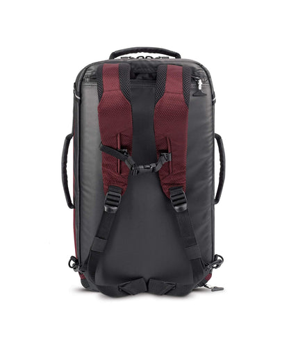 Solo New York Travel Backpack Duffel - Convertible Travel Duffle Bag for Men & Women, Carry On Size, Use for Gym, Flights, or Work, Separate Shoe Compartment, Padded Straps - All-Star, Black Gsupps Australia