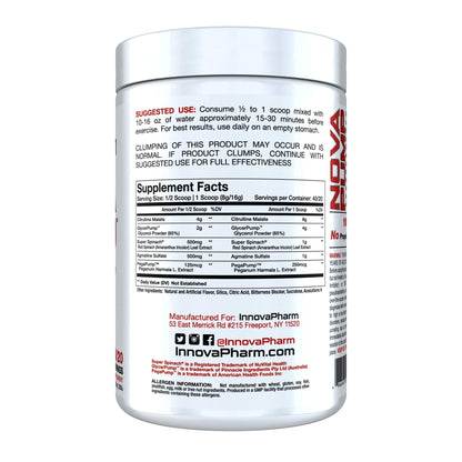 InnovaPharm NOVAPUMP (Pink Lemonade) - 11.2 Ounces