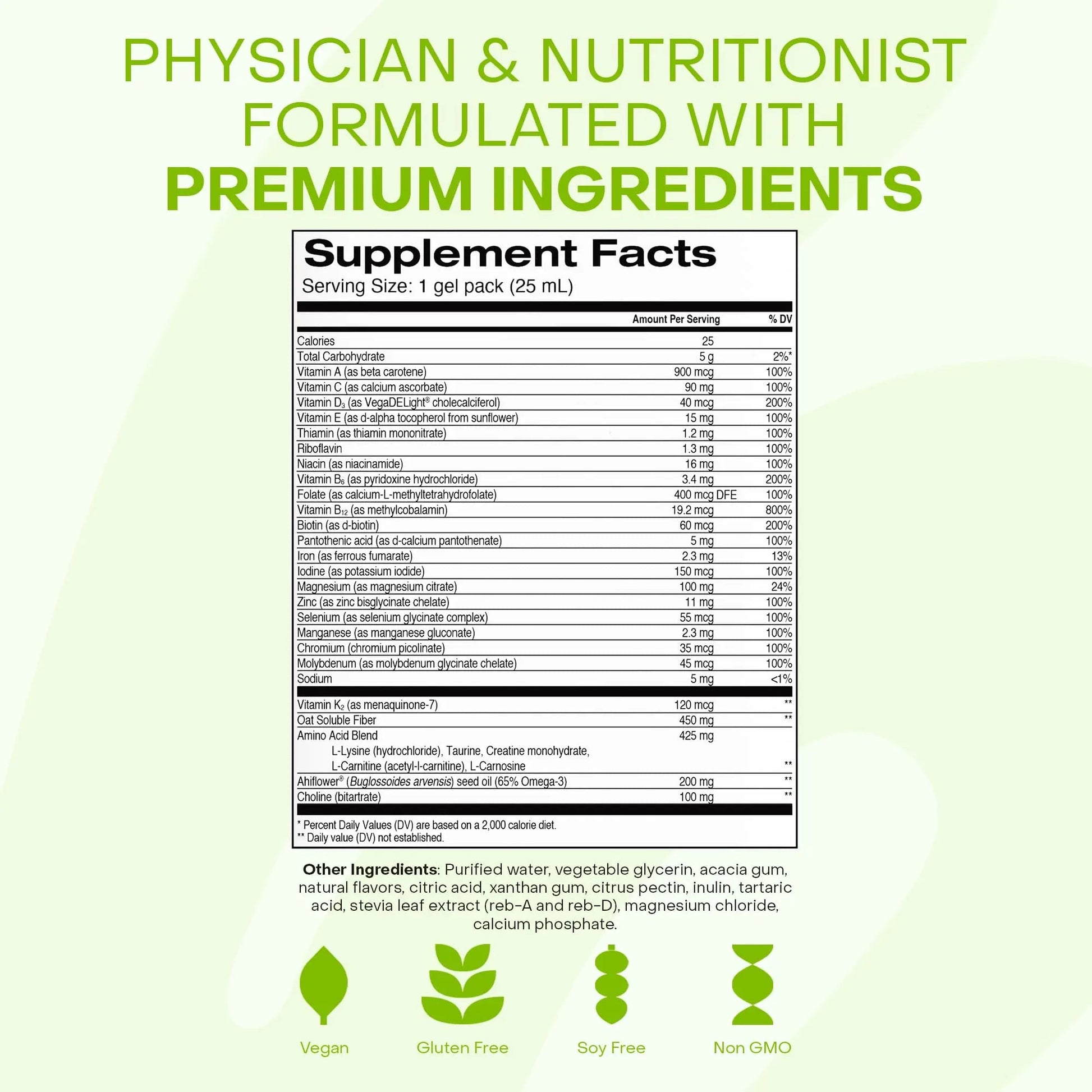 Healthycell Vegan Daily Multivitamin Liquid Supplement with Iron and Omega-3, 25+ Essential Vitamins, Minerals & Nutrients for Brain Healthycell buy australia supplements