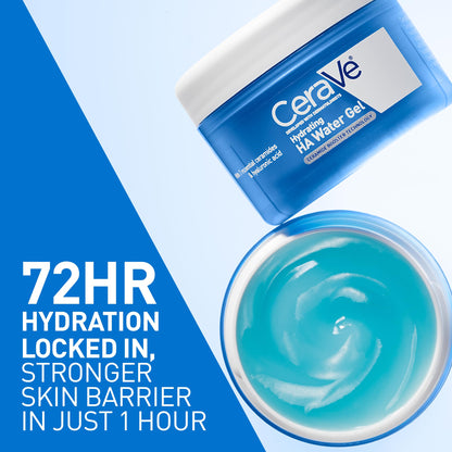 CeraVe Hydrating Hyaluronic Acid Water Gel Moisturizer for Face, 1.7oz CeraVe