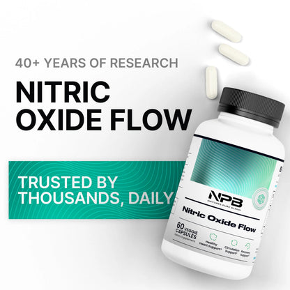 Nature's Pure Blend Nitric Oxide Supplements for Men – L-Arginine L-Citrulline – Heart Support & Flow Circulation Booster – 1500MG L Arginine and L Citrulline, Preworkout, Bodybuilding Nature's Pure Blend