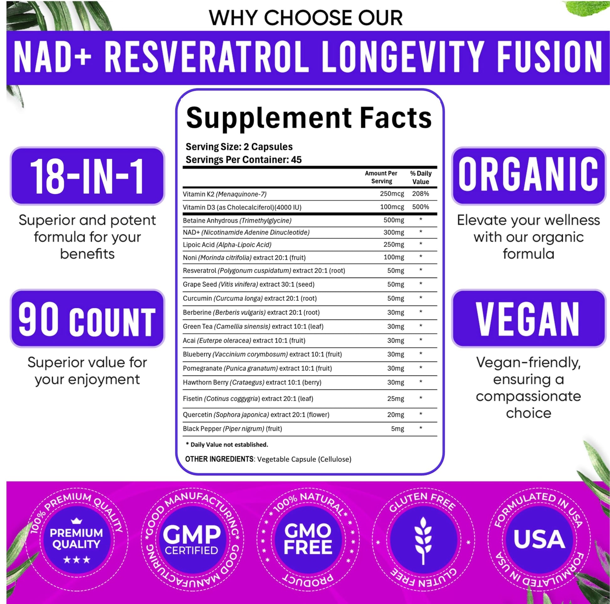Adndale Liposomal NAD Supplement. Longevity Formula NMN Supplement Alternative. 90CT Advanced NAD+ Resveratrol Adndale buy australia supplements