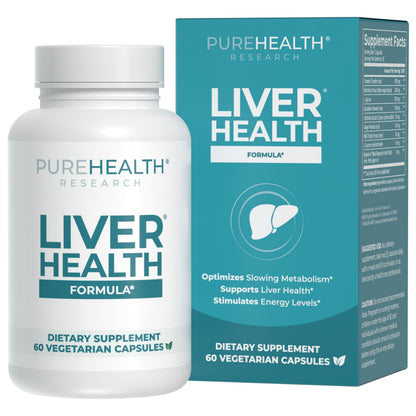 PUREHEALTH RESEARCH Liver Health – Liver Cleanse Detox & Repair Support Supplement- with Milk Thistle, Turmeric Powder, Dandelion, Artichoke, Beet Root, Ginger PUREHEALTH RESEARCH