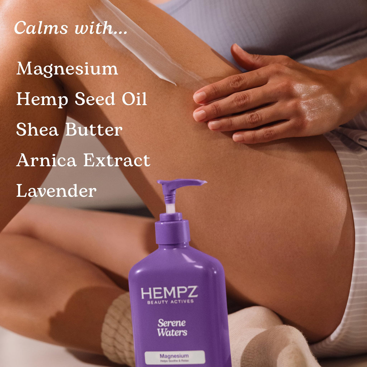 Hempz Magnesium Moisturizing Body Lotion - 17 Fl Oz Hempz