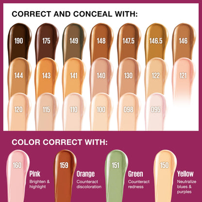Maybelline Instant Age Rewind Eraser Dark Circles Treatment Multi-Use Concealer, 120, 1 Count (Packaging May Vary) MAYBELLINE