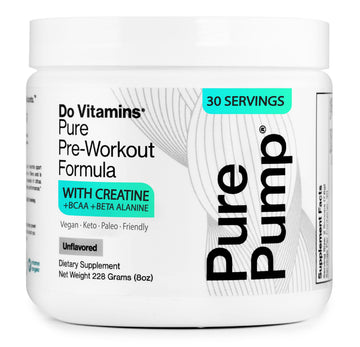 Do Vitamins PurePump Clean Pre Workout Powder for Men & Women - Preworkout with Creatine BCAA - Clean Energy Pre-Workout - All Actives. Zero fillers. Do Vitamins buy australia supplements
