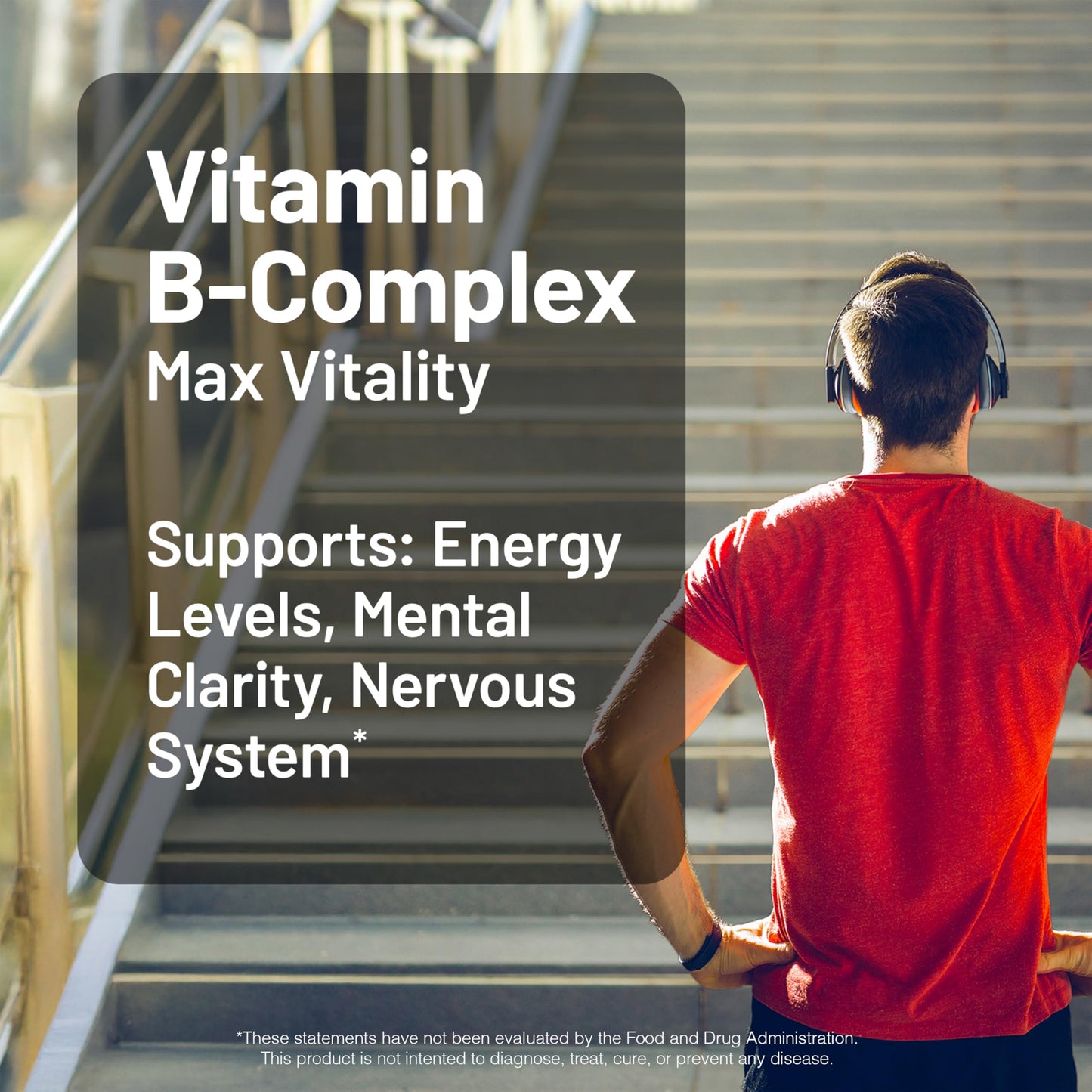 NatureWise Vitamin B Complex for Women and Men - with Folic Acid Biotin B1 B2 B3 B6 B12 - Support Cellular Energy & Mental Clarity - Gluten & Dairy Free NatureWise