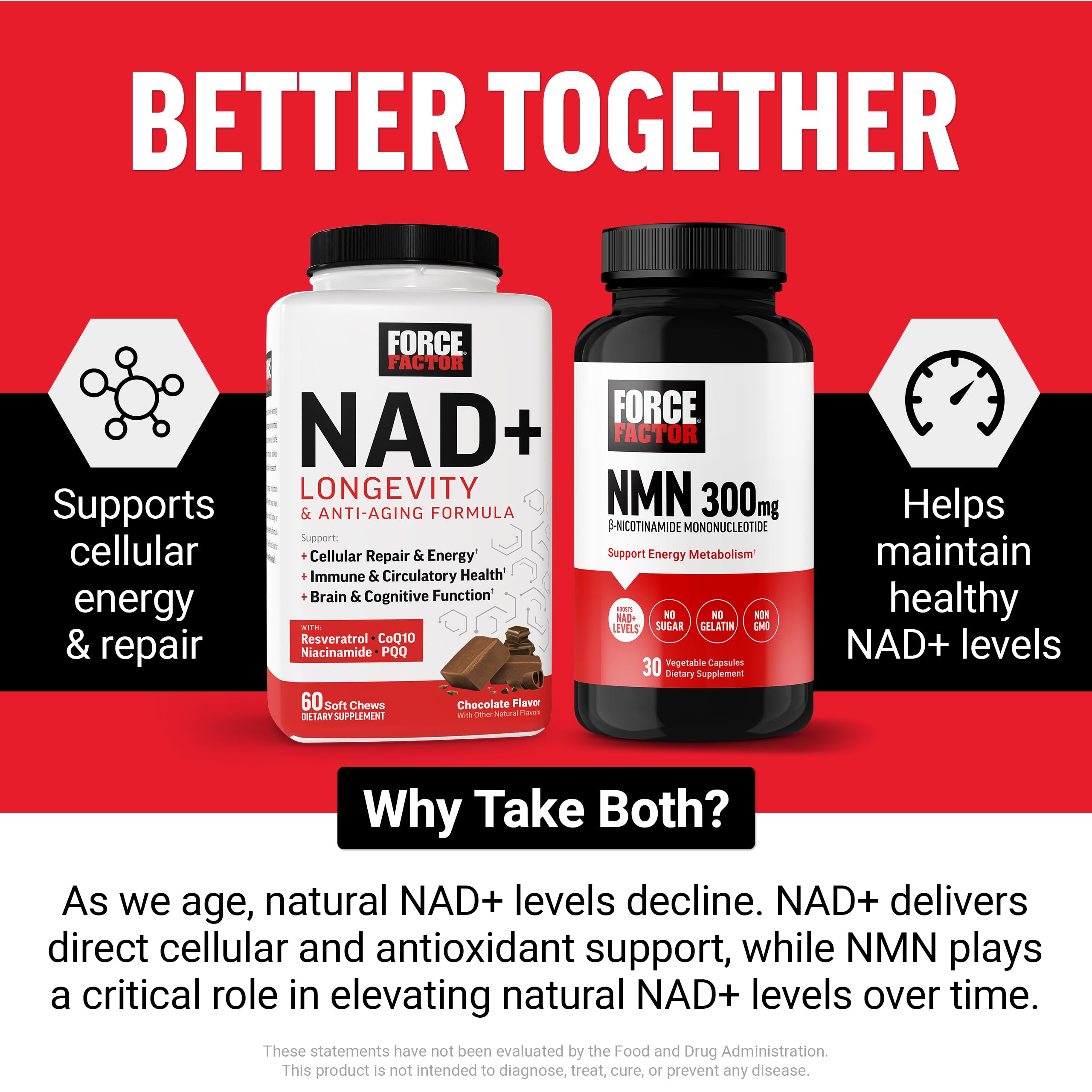 Force Factor NMN Supplement, Nicotinamide Mononucleotide to Support Healthy Aging and Energy Metabolism, Boosts NAD+ Levels, No Gelatin, Non-GMO, 30 Vegetable Capsules Force Factor buy australia supplements