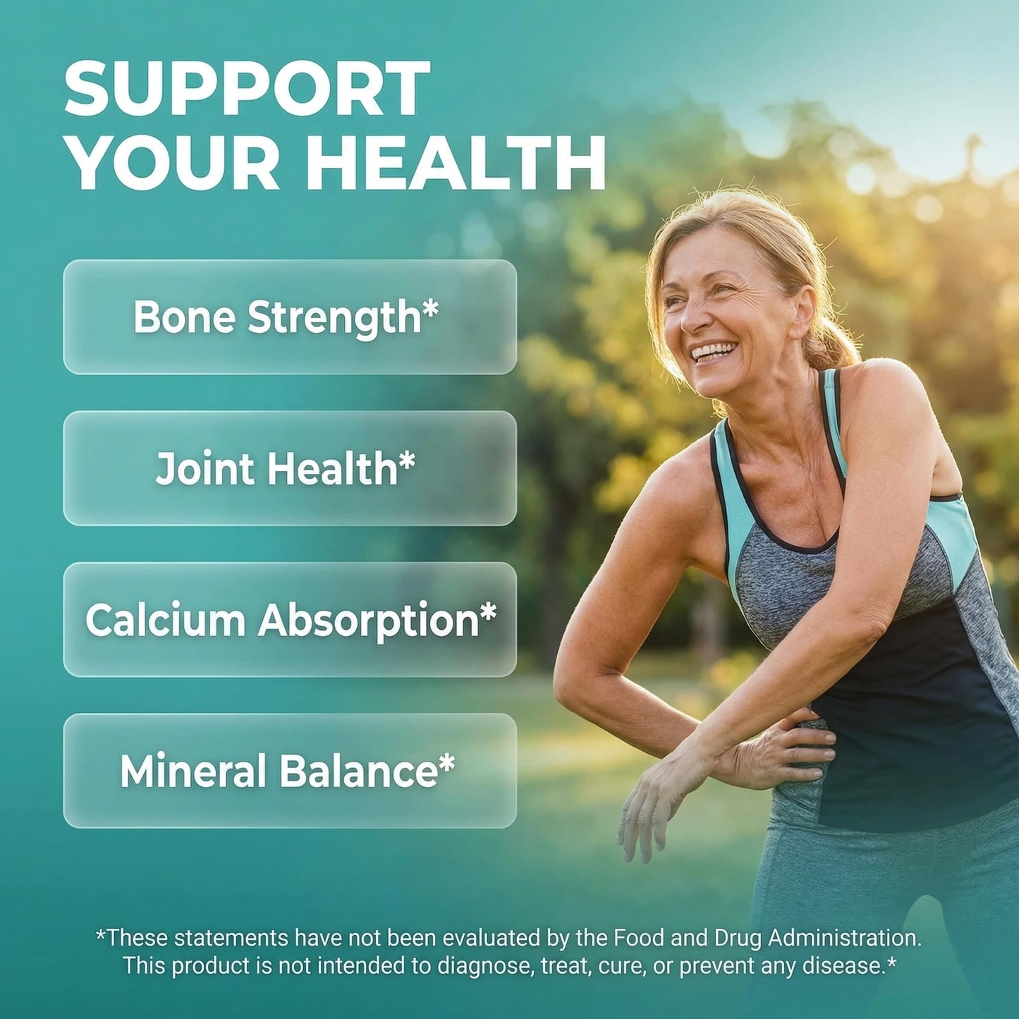 Allin1 Calcium Magnesium Zinc Supplement with Potassium, Copper, Strontium, Silica, Vitamin D3 K2, Boron, Vitamin B1 B12 Red Clover Herb Alfalfa Basil Pills for Men Clean Nutraceuticals