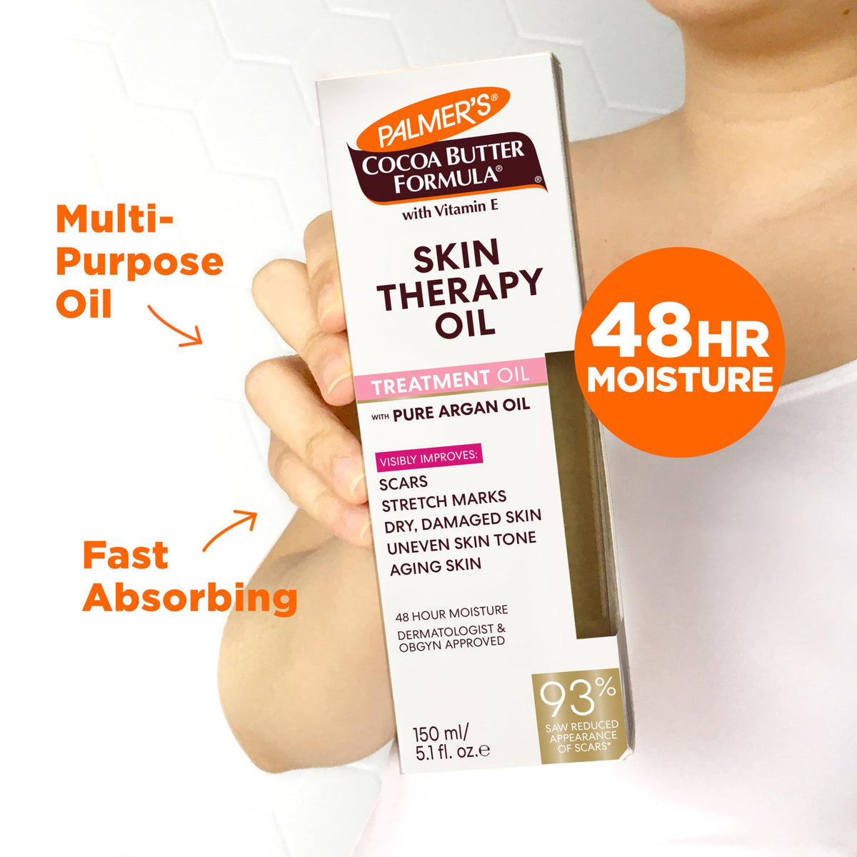 Palmer's Skin Therapy Body Oil, Moisturizing Cocoa Butter Formula (5.1 Oz) Palmer's