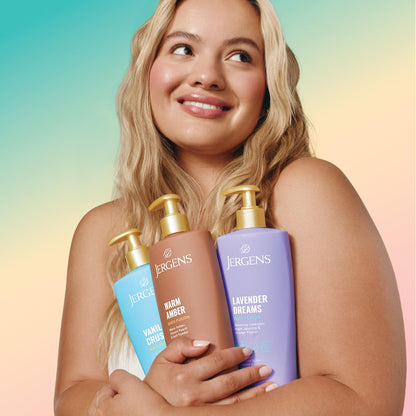 Jergens Shea Fusion Vanilla Crush Body Lotion, Dry Skin, 14 fl oz Jergens