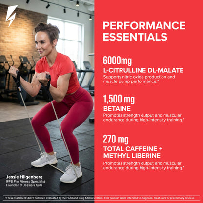 InnoSupps Storm Maker Pre Workout - Long Lasting Energy, Organic Caffeine, Green Tea Extract, L-Citruline, No Artificial Sweeteners (Pink Lemon Rush)