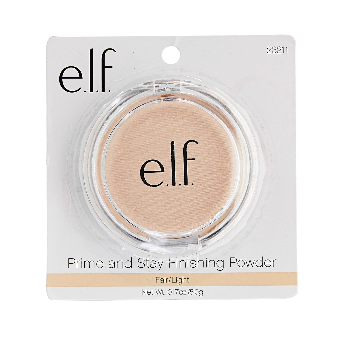 e.l.f. Prime & Stay Finishing Powder, Sets Makeup, Controls Shine & Smooths Complexion, Sheer, 0.18 Oz (5g) e.l.f.