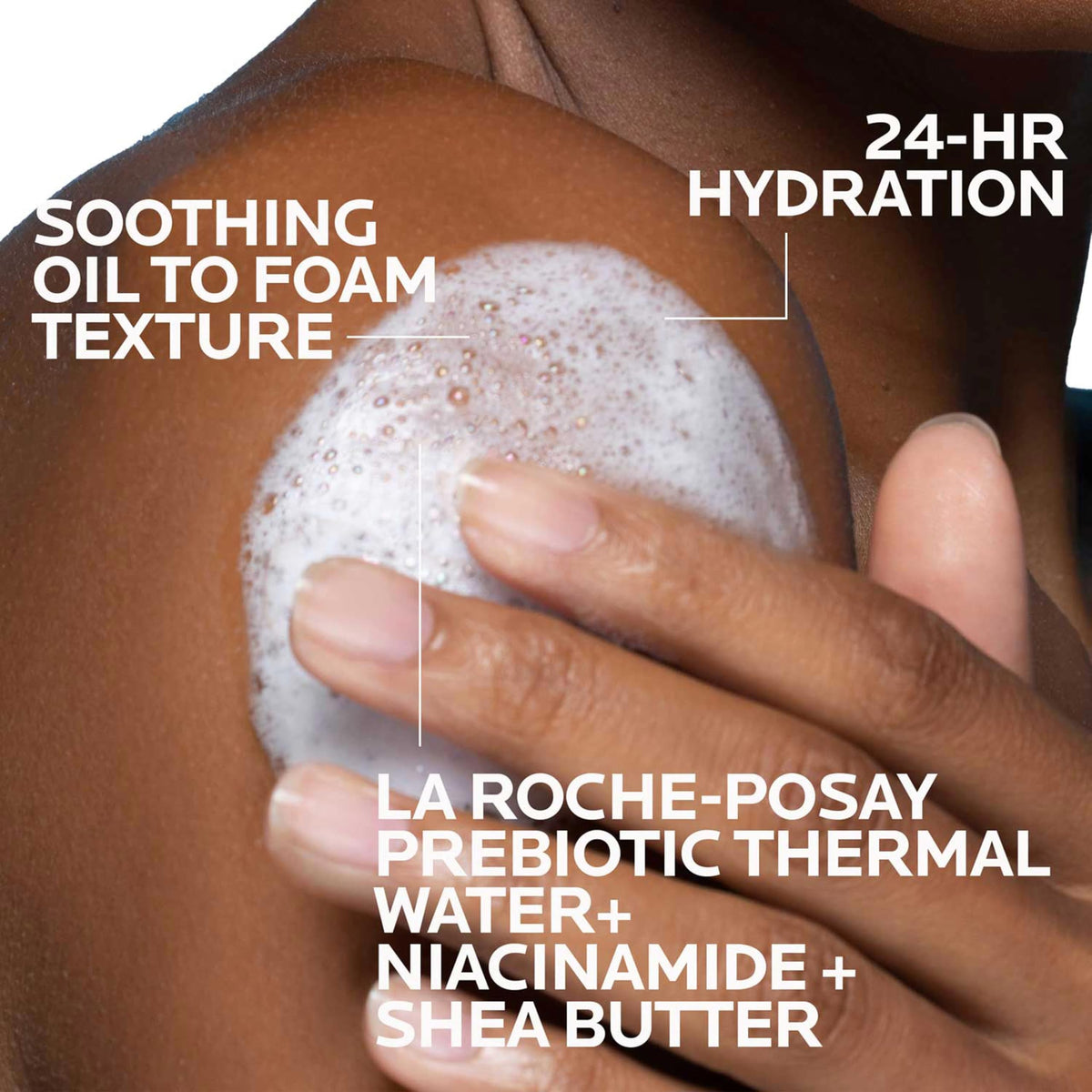 La Roche-Posay Lipikar AP+ Gentle Foaming Cleansing Oil, 13.52oz La Roche-Posay