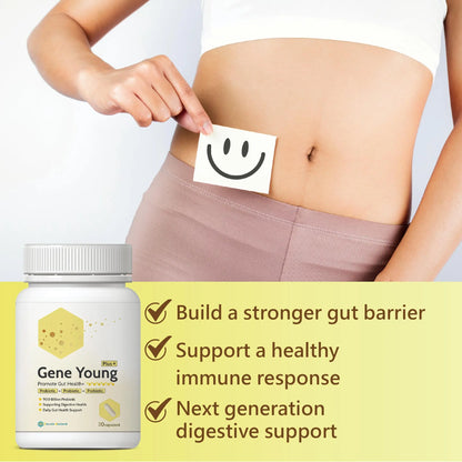 Fecula Biotech Synbiotic for Gut Health | 3-in-1 Daily Prebiotic, Probiotic, Postbiotic for Digestive Health, Bloat & Immune Support Fecula Biotech