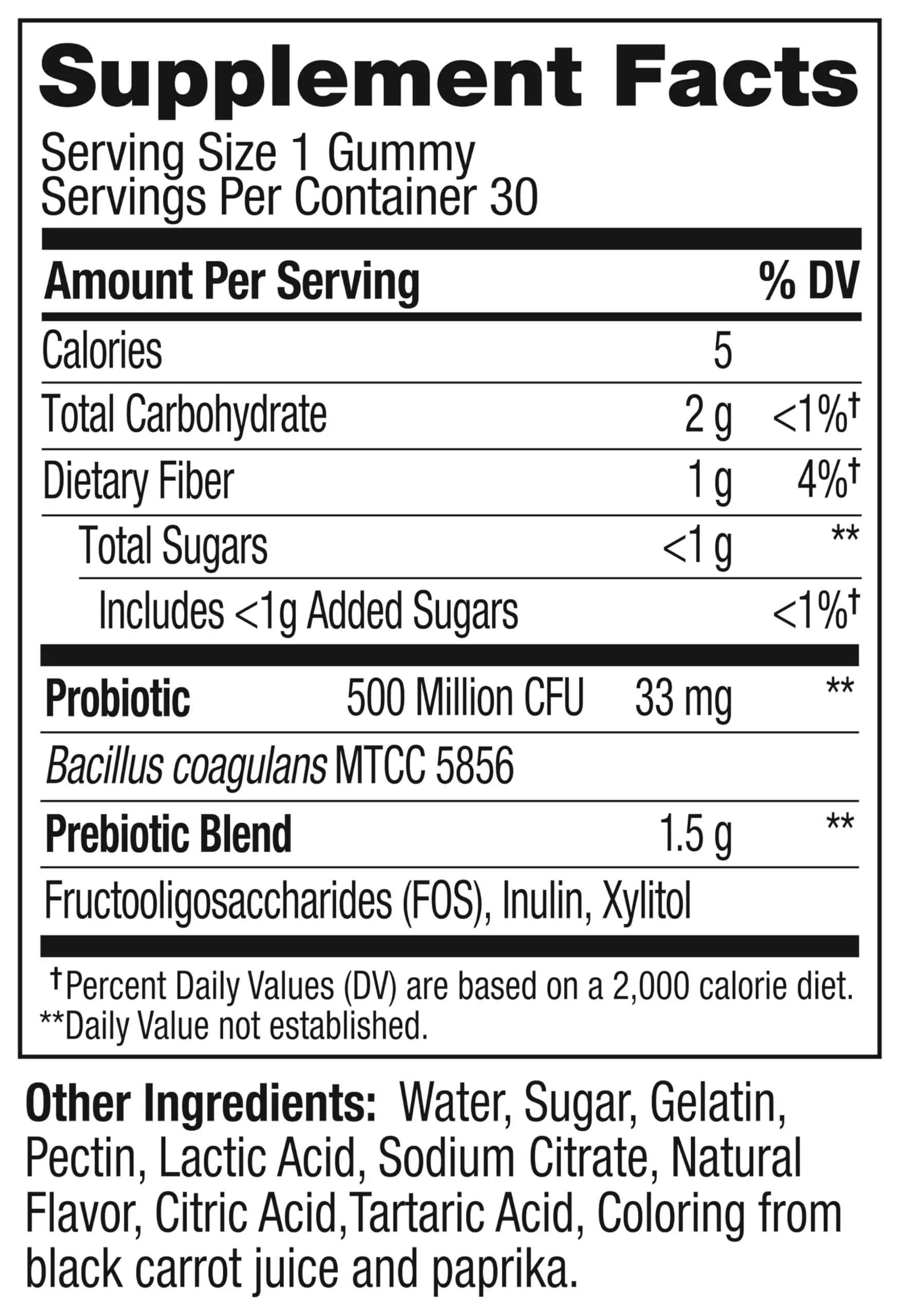 OLLY Probiotic + Prebiotic Gummy, Digestive Support and Gut Health, 500 Million CFUs, Fiber, Adult Chewable Supplement for Men and Women, Peach, 30 Day Supply - 30 Count OLLY buy australia supplements