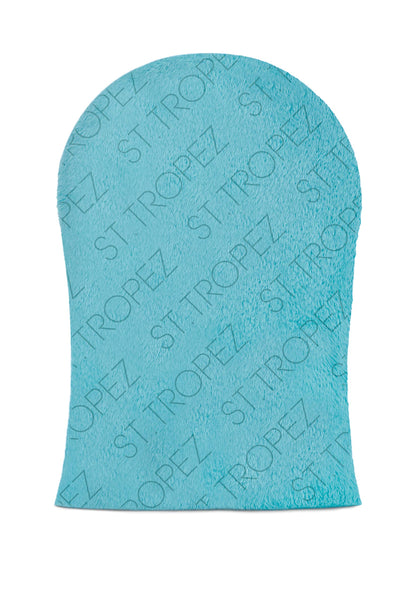 St Tropez Mitt, Self Tan Applicator Mitt, Velvet Teal Tanning Glove, 1 Ct St.Tropez