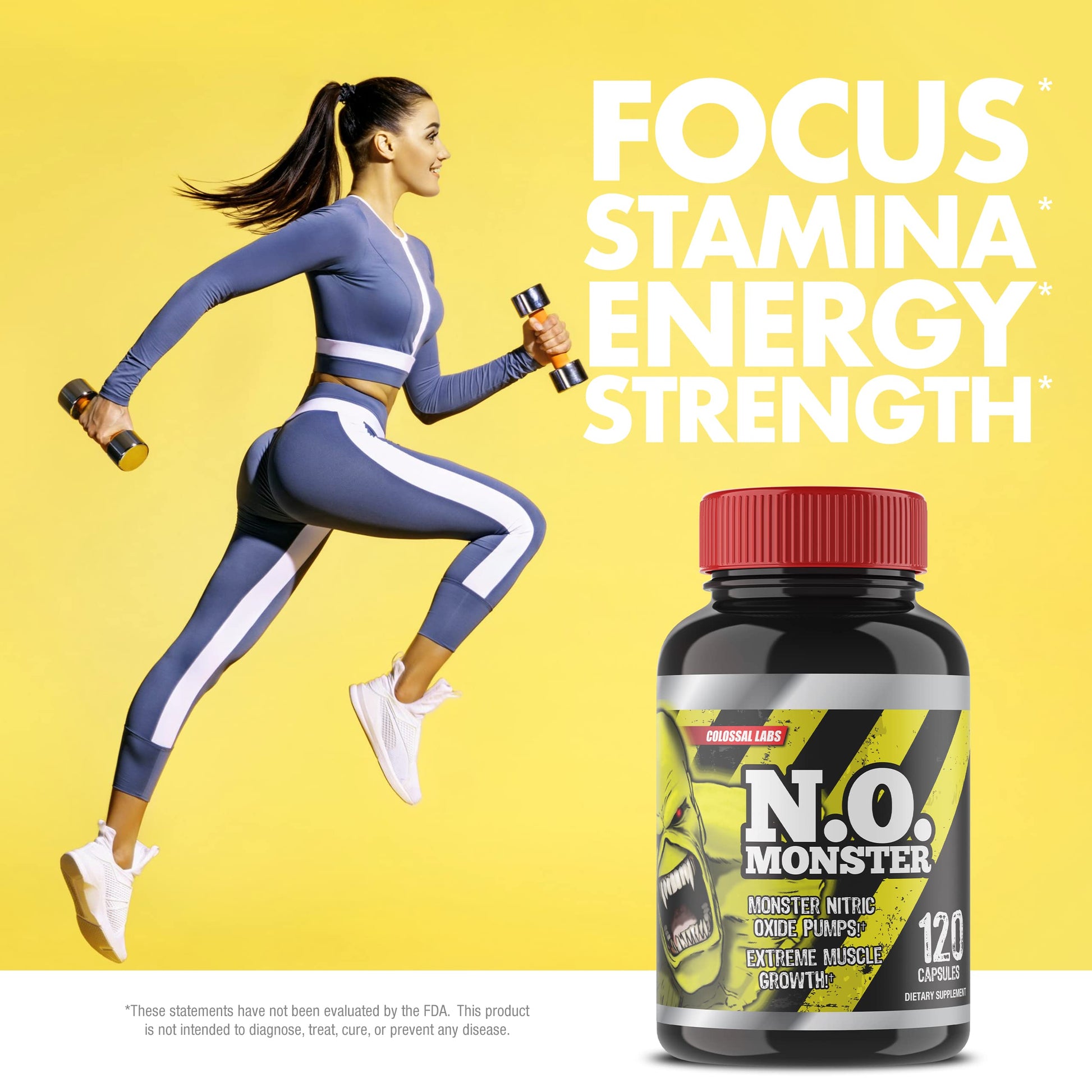 Colossal Labs Nitric Oxide Booster with L-Arginine, Extreme Pumps to Build Strength Goliath Labs buy australia supplements