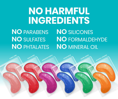 Stylia Collagen & Vitamin C Under Eye Patches for Puffy Eyes & Dark Circles - Depuffing, Hydrating & Firming Under Eye Mask with Hyaluronic Acid - Stocking Stuffers for Teen Girls, Vegan (30 Pairs) Stylia