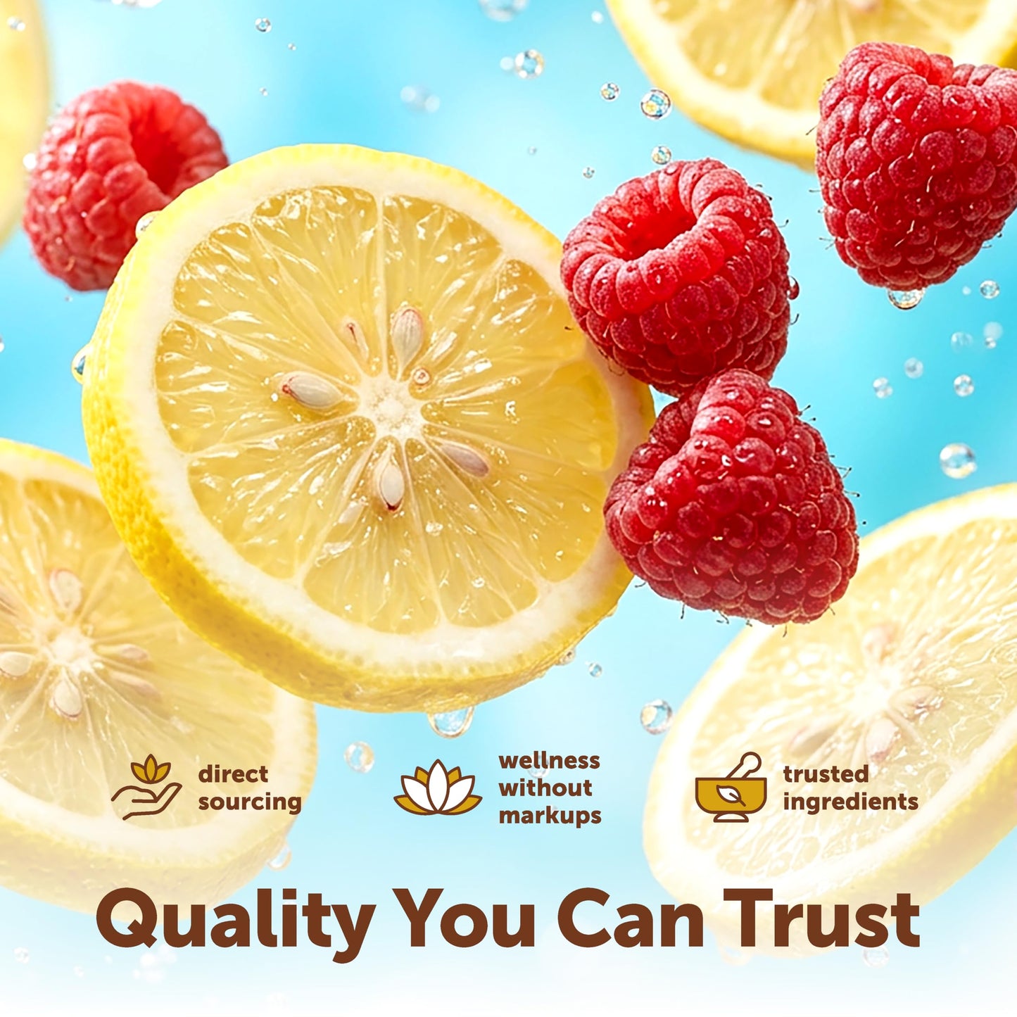 Micro Ingredients Electrolyte Powder, 2 lbs (139 Servings) | Lemon Raspberry Flavor | High Potassium (1,000mg) + Coconut Water & Real Lemon Juice Micro Ingredients
