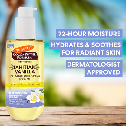 Palmer's Tahitian Vanilla Body Oil, Cocoa Butter Formula (6.5 Fl Oz) Palmer's