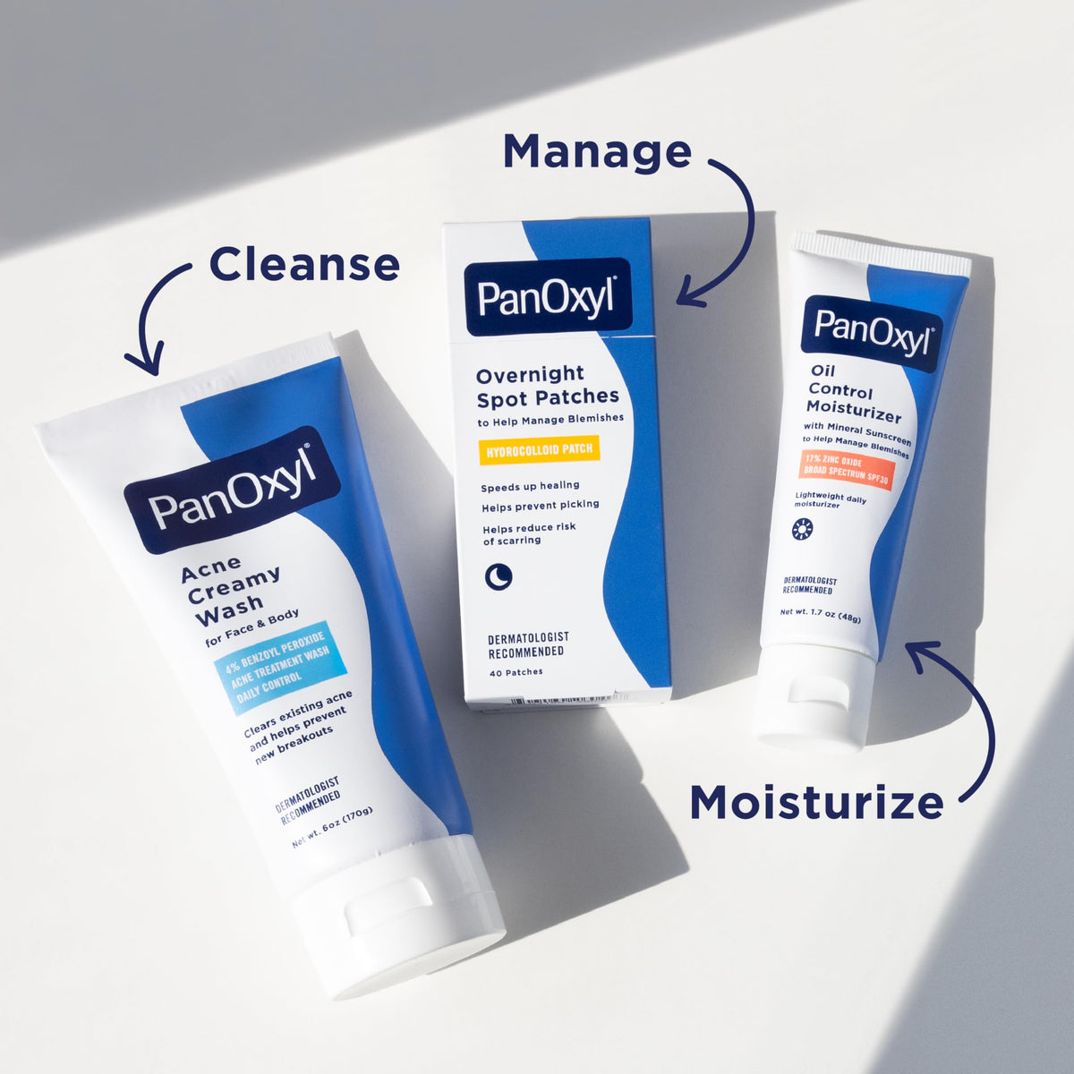 PanOxyl Antimicrobial Acne Creamy Wash, 4% Benzoyl Peroxide, 6 Ounce PanOxyl